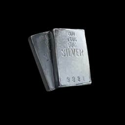 Rough Silver Ingot