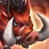 Maned Boar (Fire)