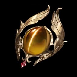Cat's Eye Brooch