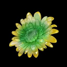 Floral Crest Jade