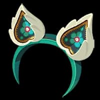 Emerald Fluffy Ears