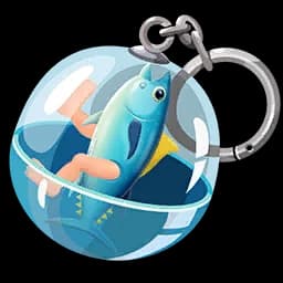 "Heavyweight Reel-In!" Charm