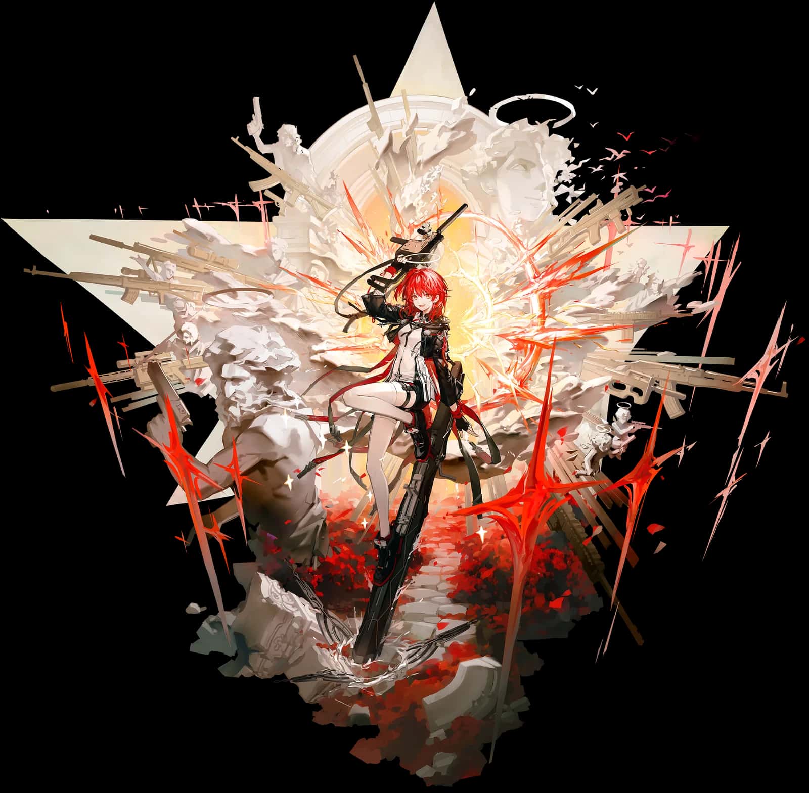 Exusiai the New Covenant key art