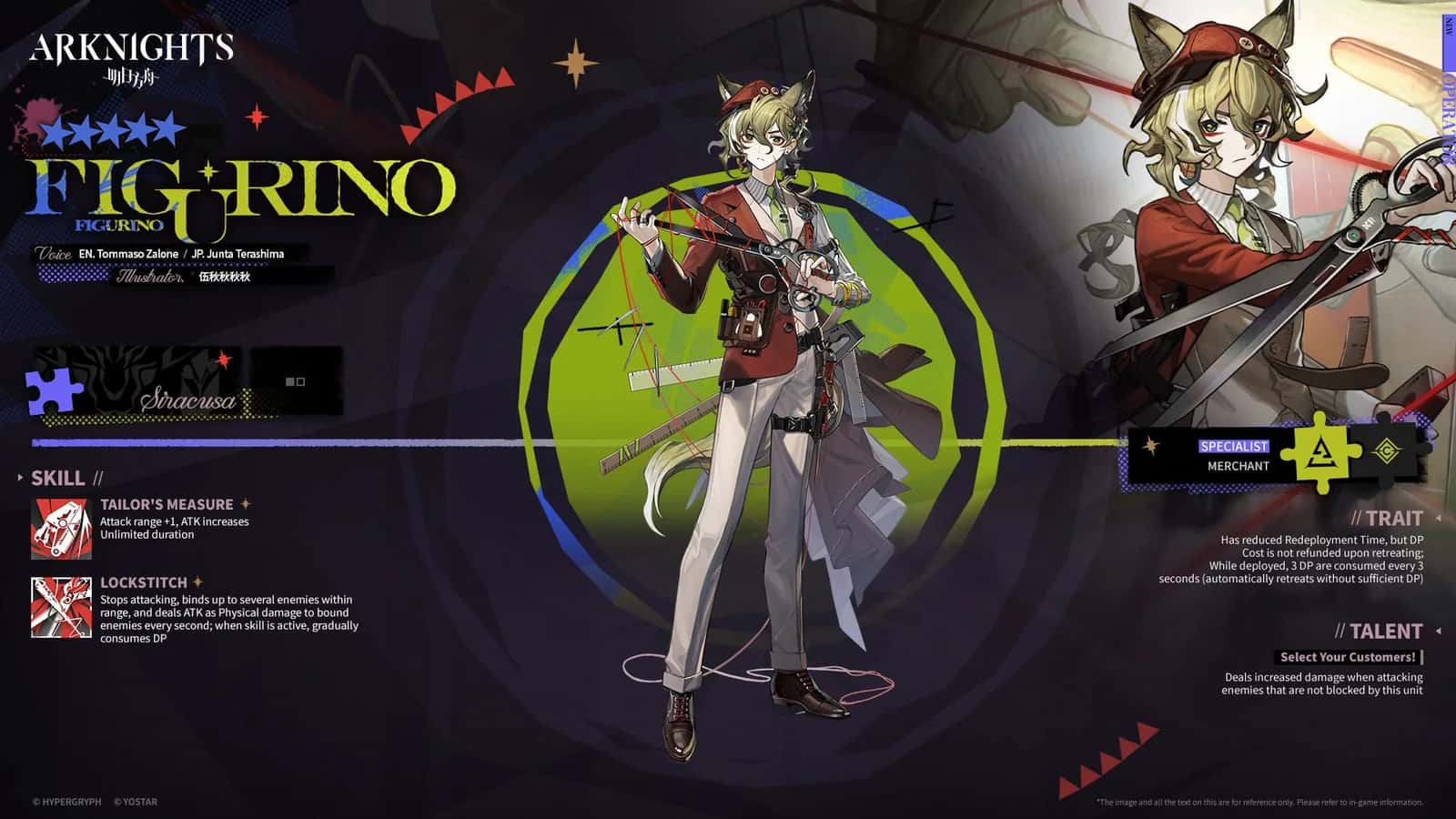 Figurino key art