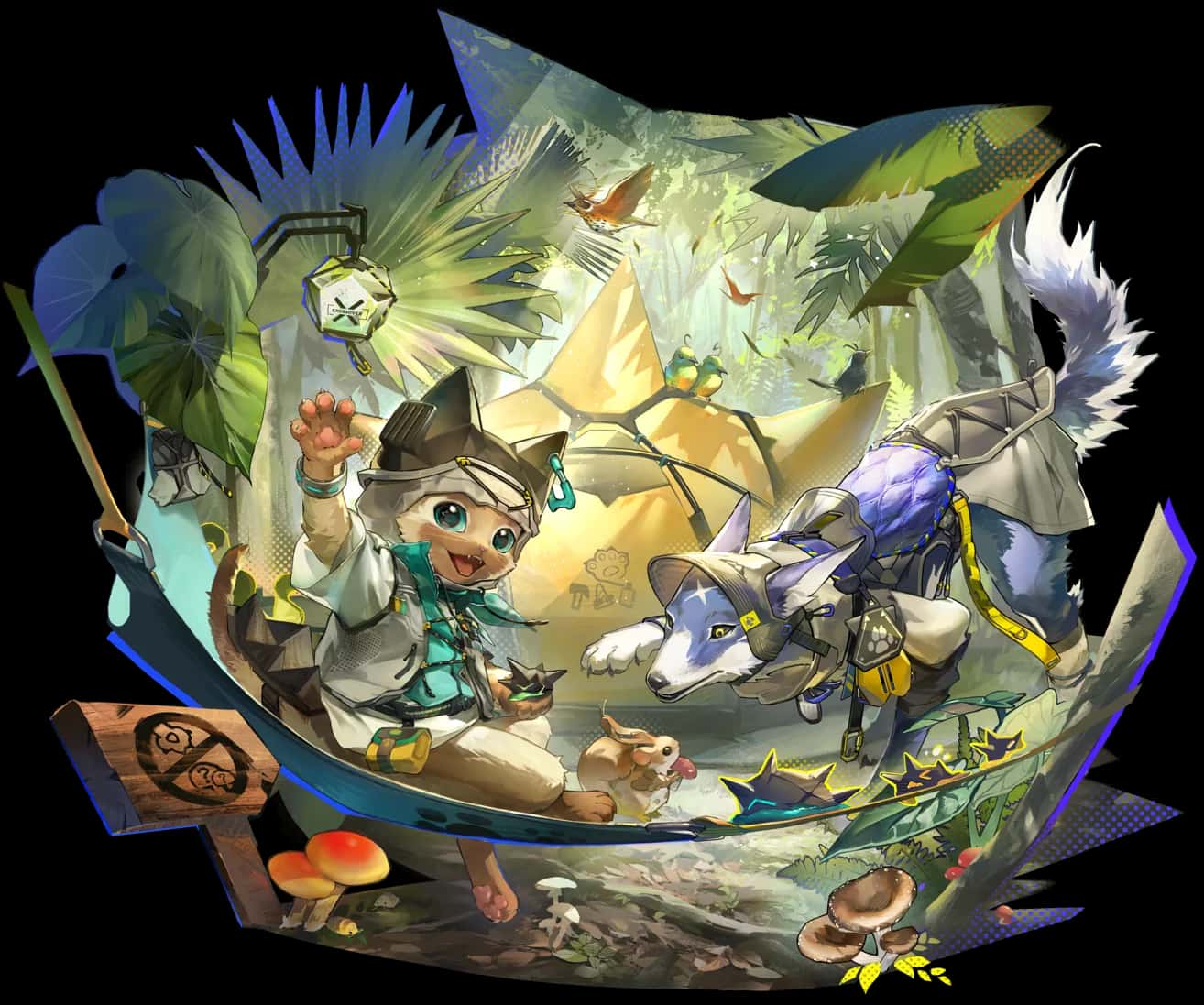 Rhodes Island Recon key art