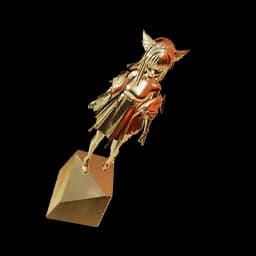 Gold Statuette: Perlica