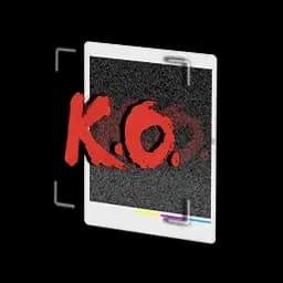 Sticker: K.O.
