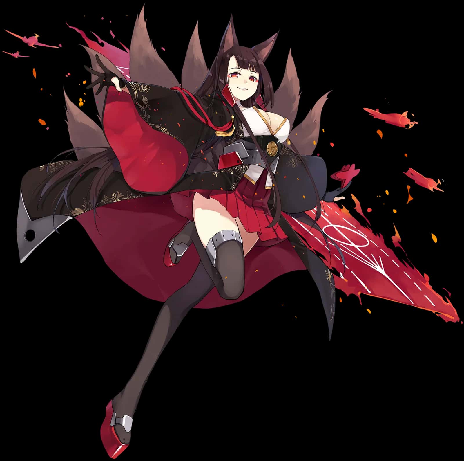 Akagi key art