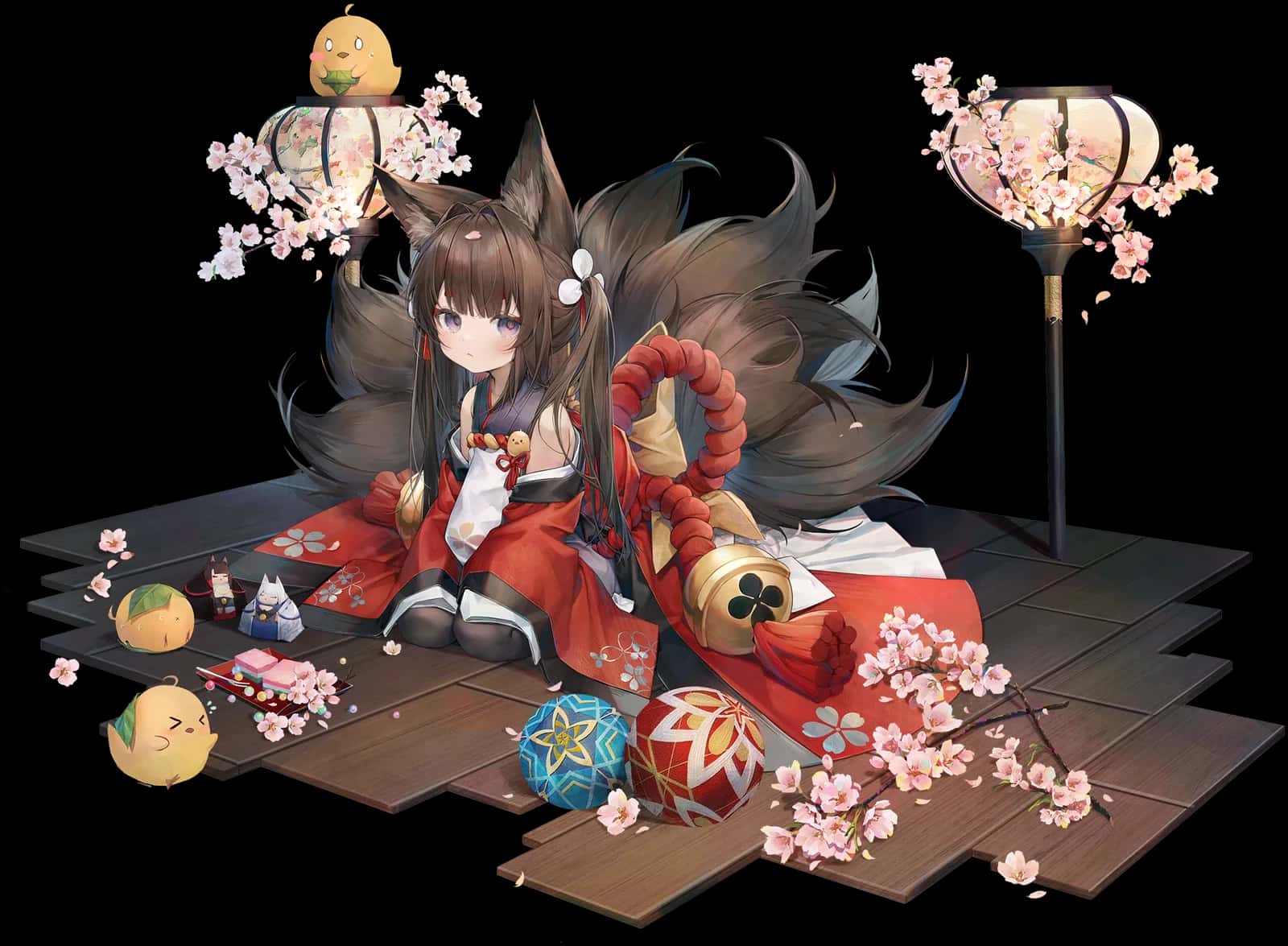 Amagi-chan key art