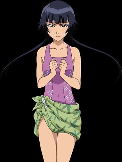 Soi Fon (Swimsuit version) (Heart Attribute) key art