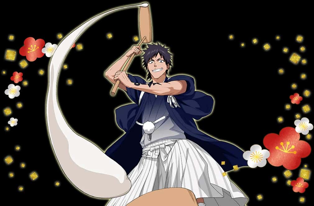 Kaien Shiba (New Year version) key art