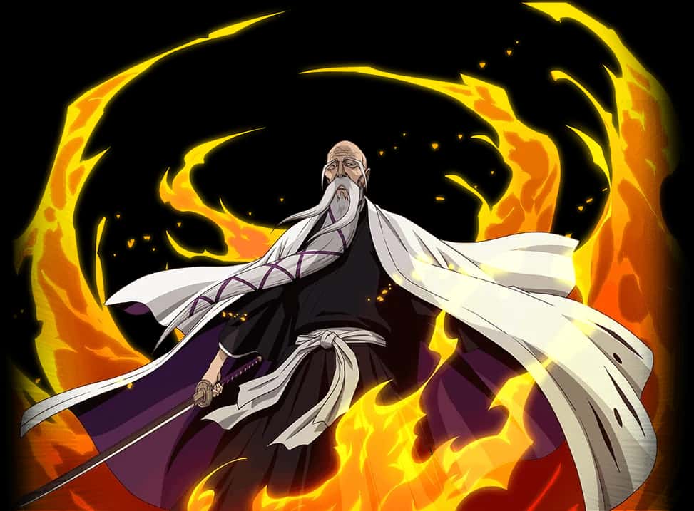 Shigekuni Genryusai Yamamoto (One-armed version) key art