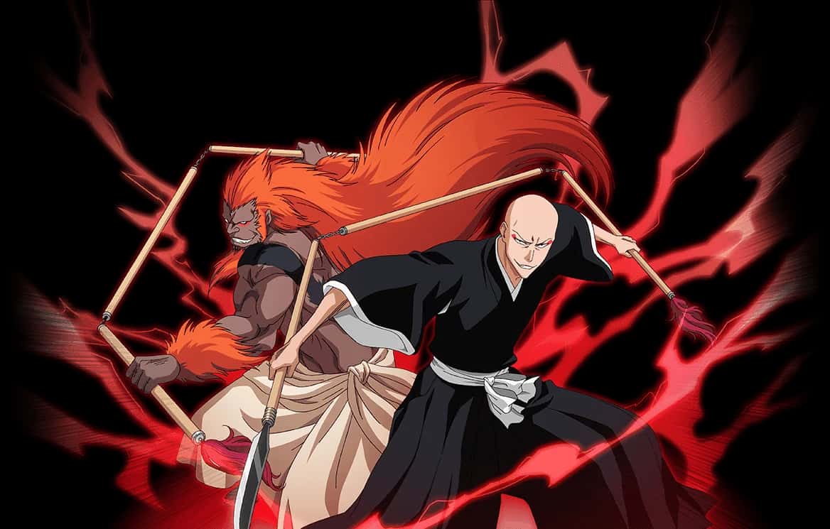 Ikkaku Madarame (Tag Team version) (Speed Attribute) key art