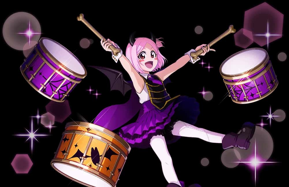 Yachiru Kusajishi (Halloween version) key art