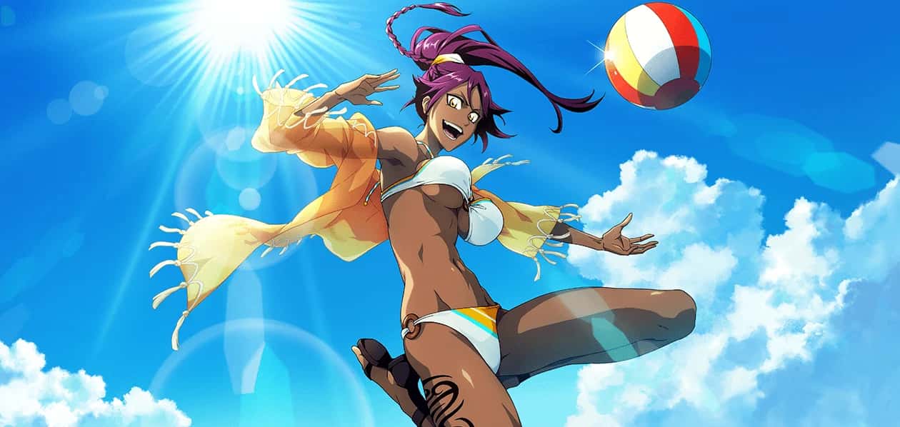 Yoruichi Shihoin (Swimsuit version) (Power Attribute) key art