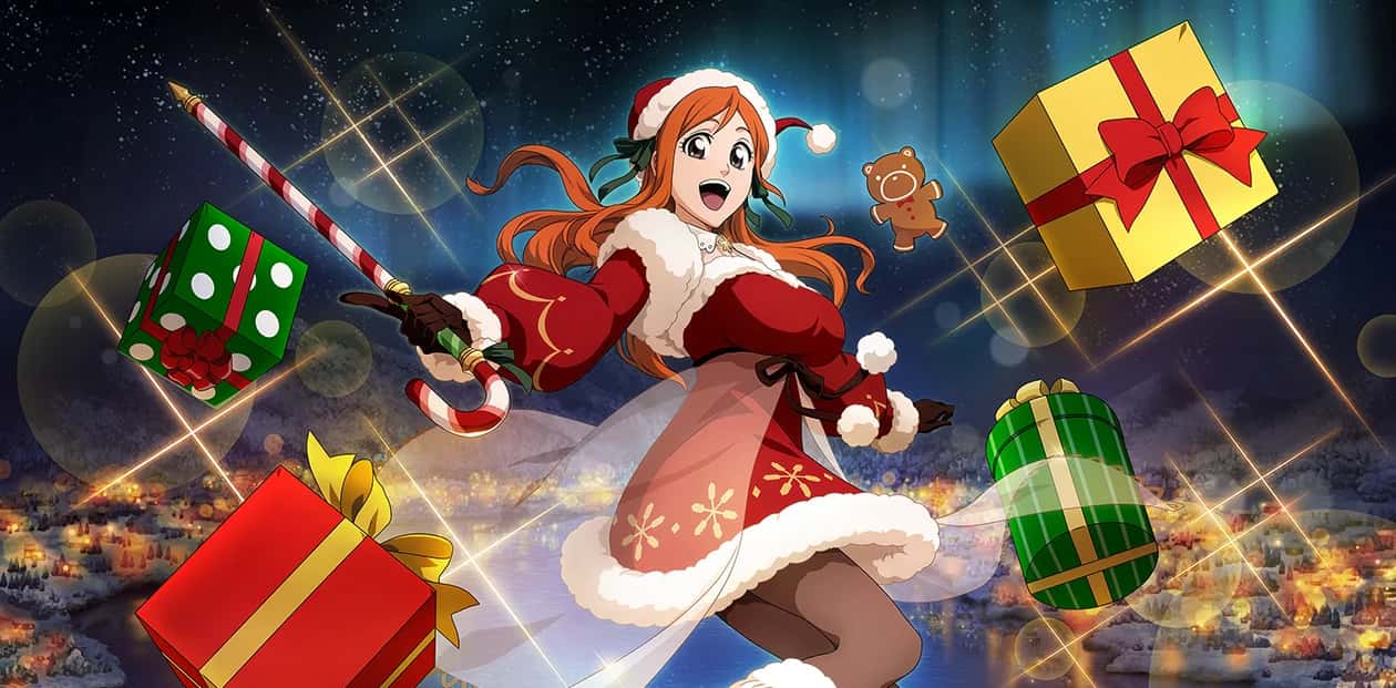 Orihime Inoue (Christmas 2021 version) key art