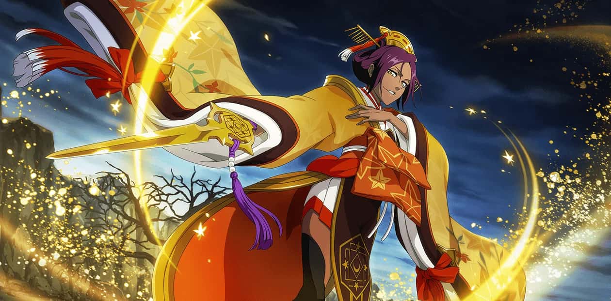 Yoruichi Shihoin (SAFWY Untold Stories version) key art