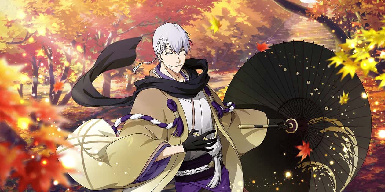 Gin Ichimaru (Japanese Parasol version) key art