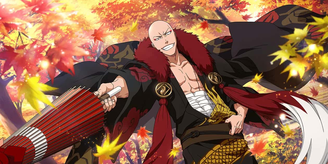Ikkaku Madarame (Japanese Parasol version) key art
