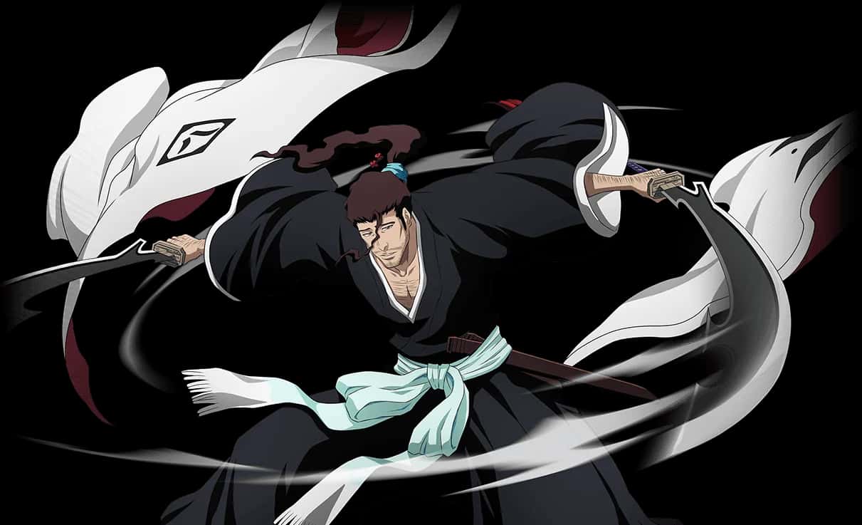 Shunsui Kyoraku (Fierce Battle version) key art