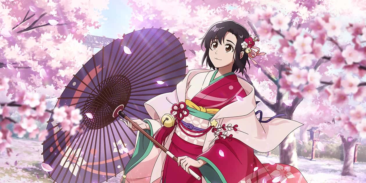 Momo Hinamori (Japanese Parasol version) key art