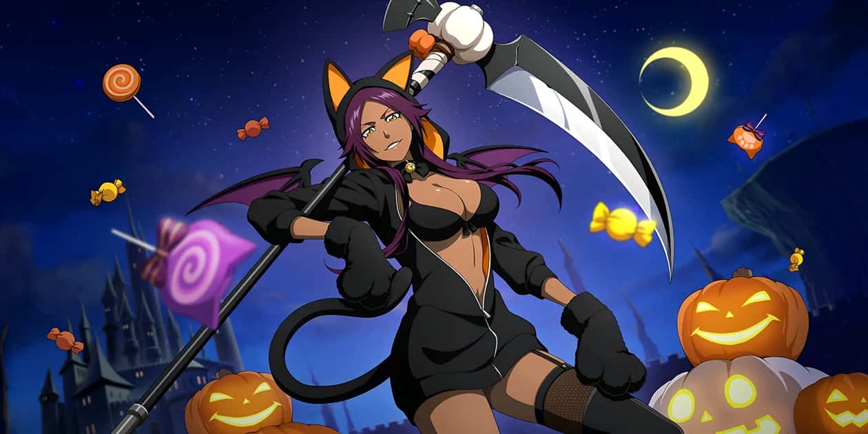 Yoruichi Shihoin (Halloween version) (Mind Attribute) key art