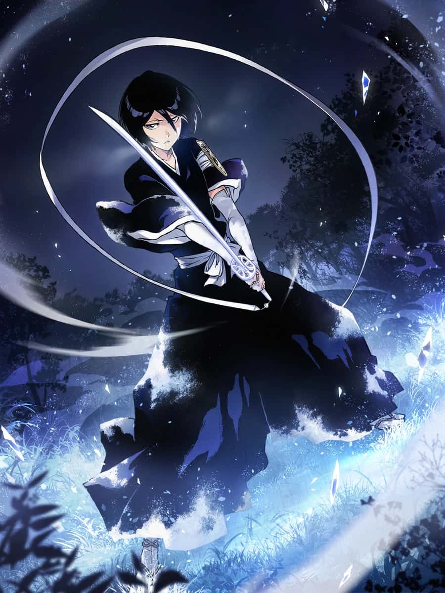Rukia Kuchiki key art
