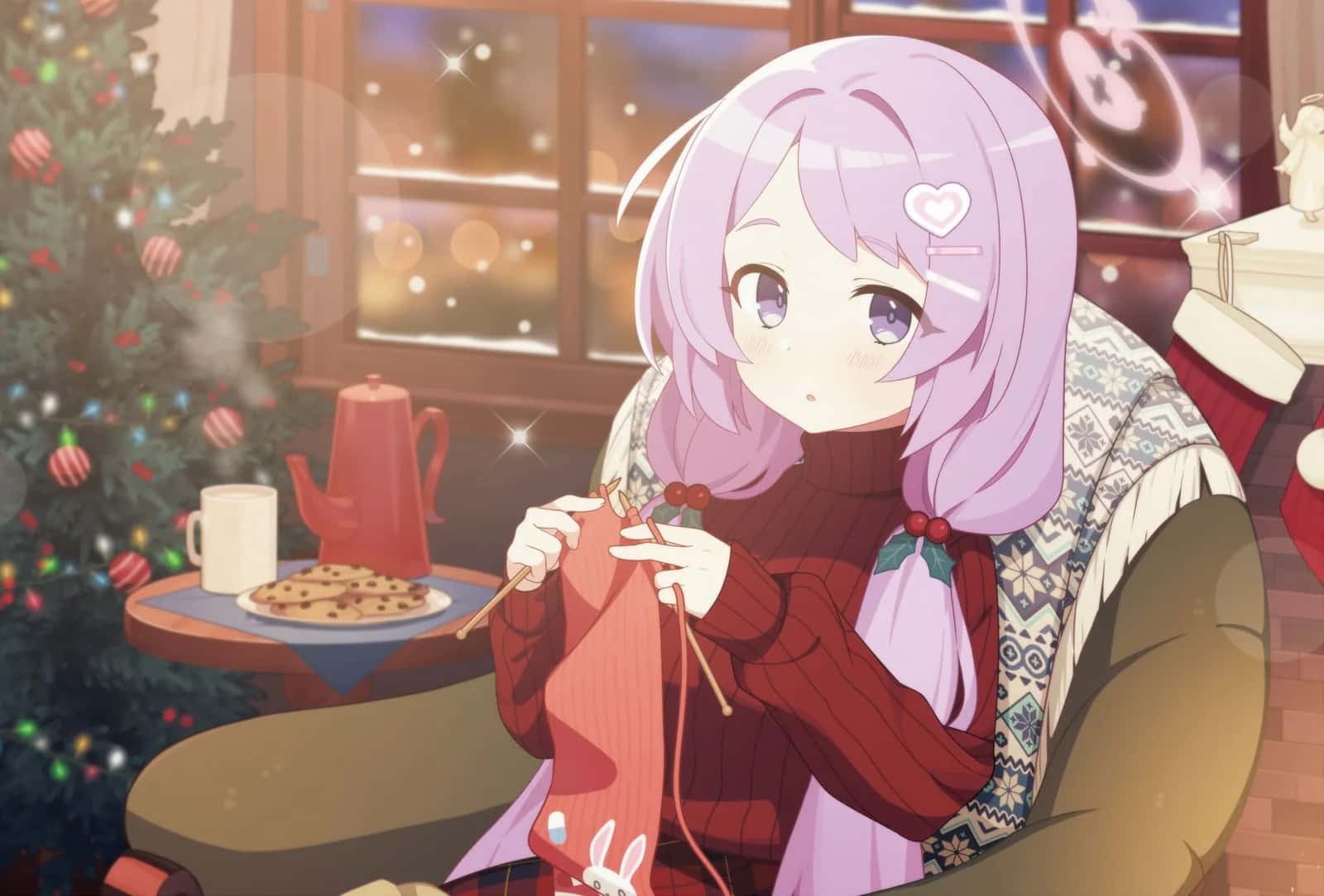 Hanae (Christmas) key art