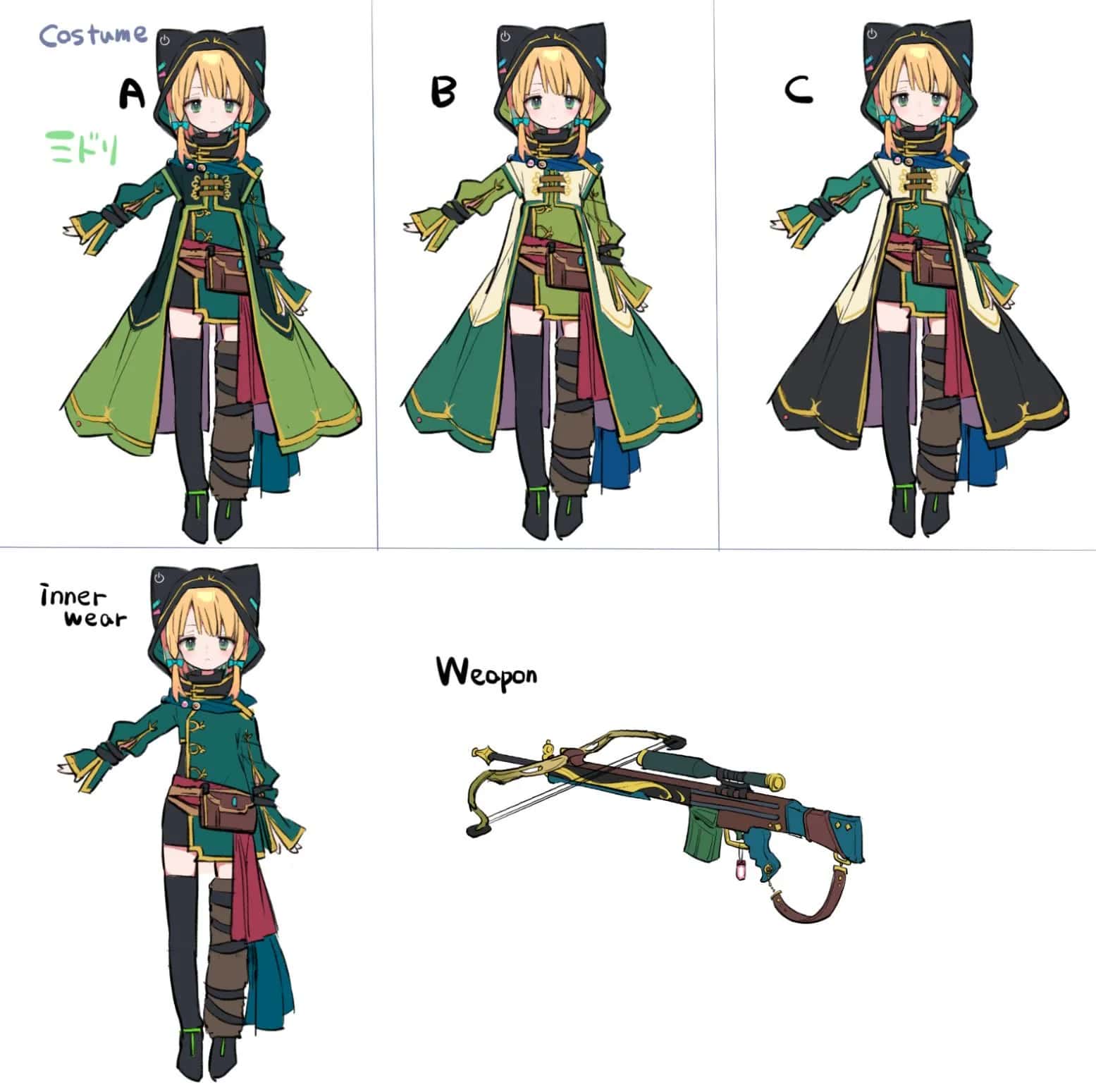 Midori key art