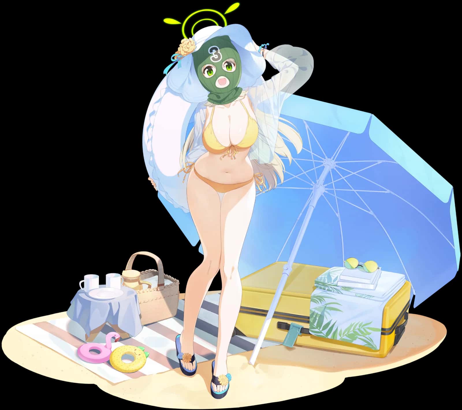 Nonomi (Swimsuit) key art
