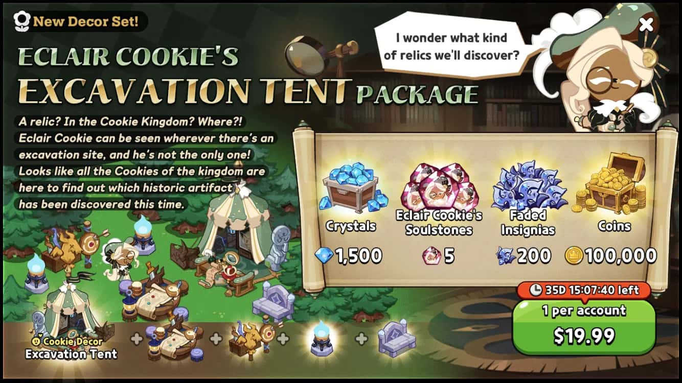 Eclair Cookie key art
