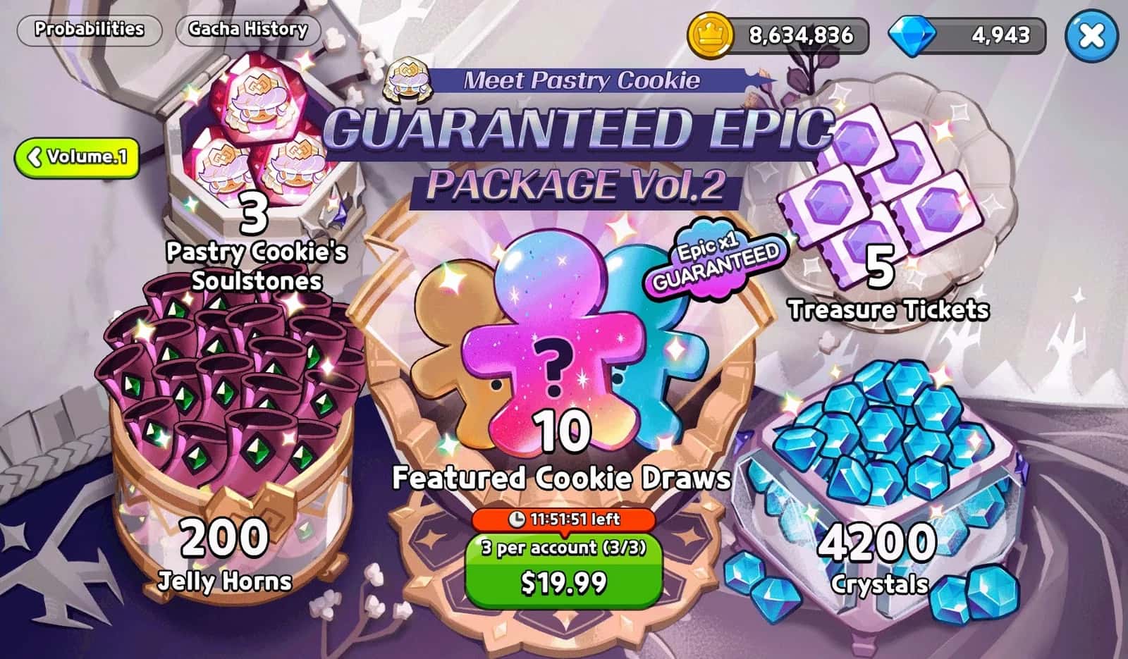 Pastry Cookie key art