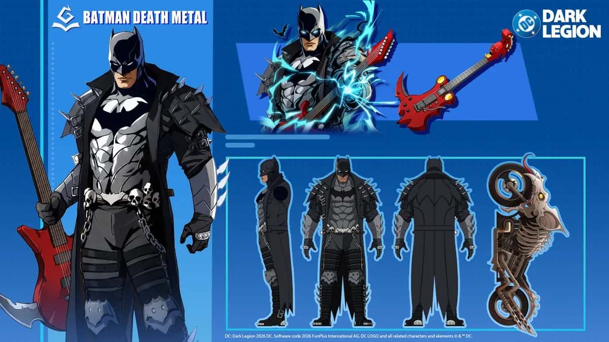 Batman Death Metal key art