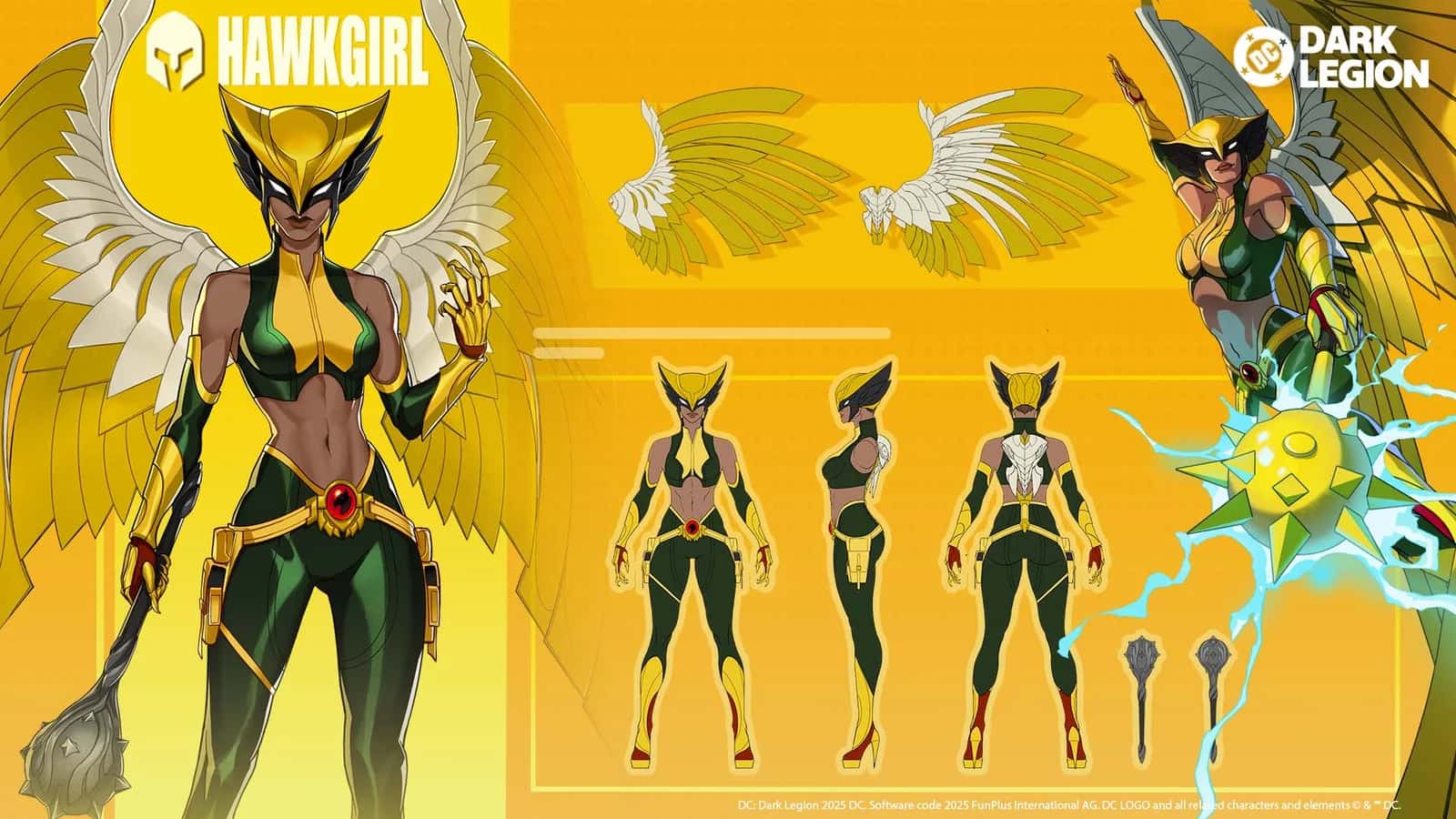 Hawkgirl key art
