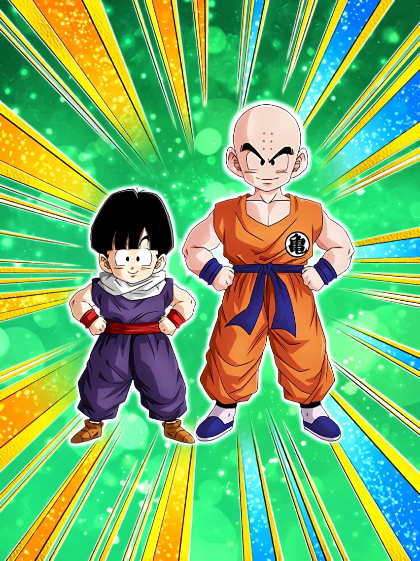 Adventure on Planet Namek Krillin & Gohan (Kid)
