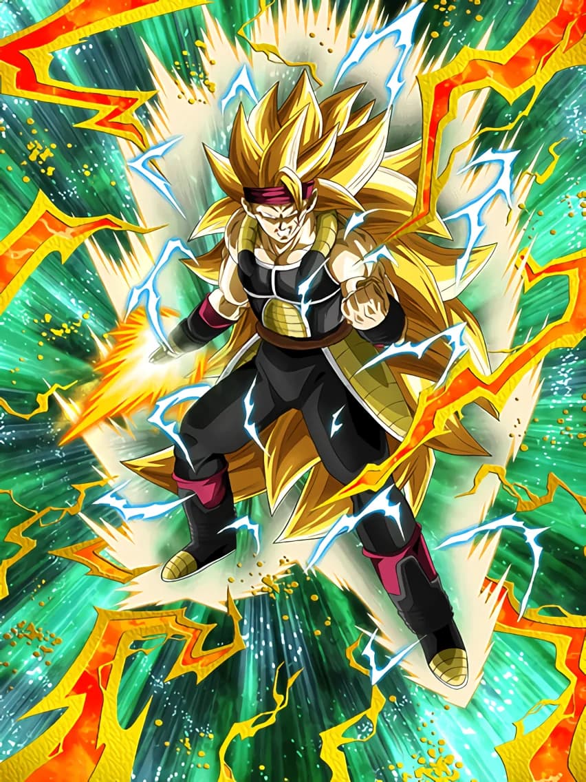 Awakening in the Time Rift Super Saiyan 3 Bardock