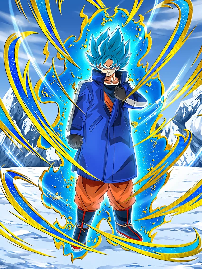 Becoming a Furious God Super Saiyan God SS Goku