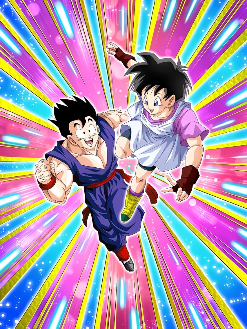 Brave Pair Gohan (Teen) & Videl