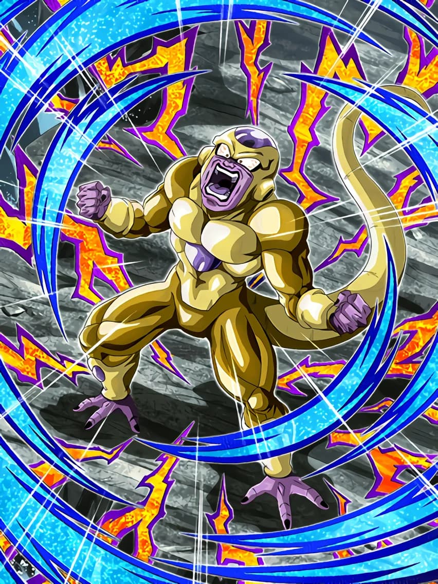 Burning Desire for Vengeance Golden Frieza