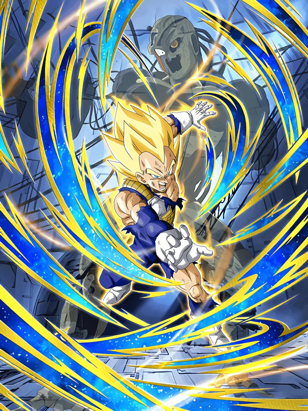 Burning Hot Tenacity Super Saiyan Vegeta