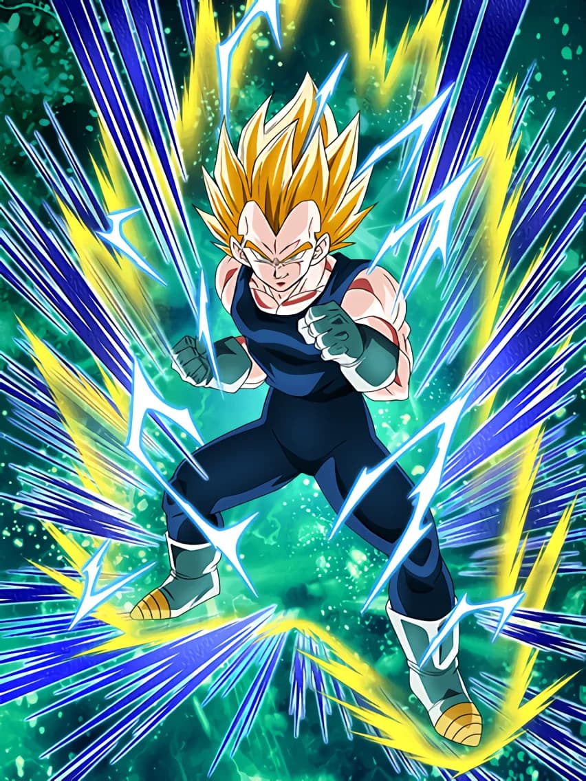 Catastrophic Clash Between Rivals Super Saiyan 2 Vegeta