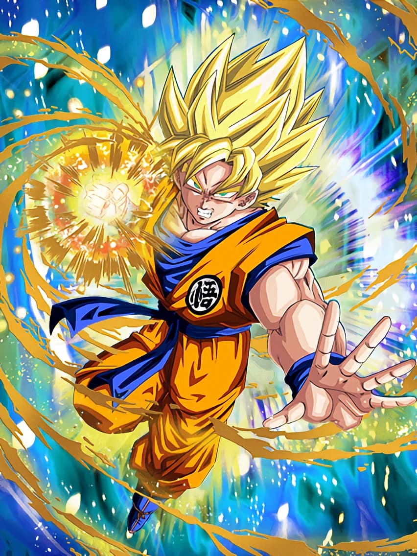 Convulsing Rage Super Saiyan Goku