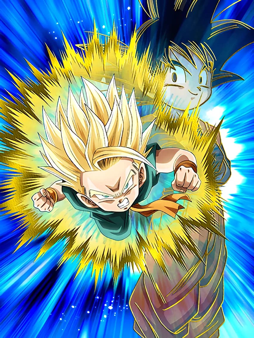 Defying the All-Powerful Super Saiyan Trunks (Kid)