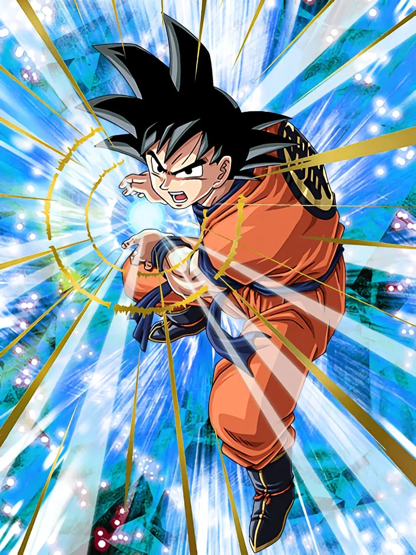 Determined Defender Goku