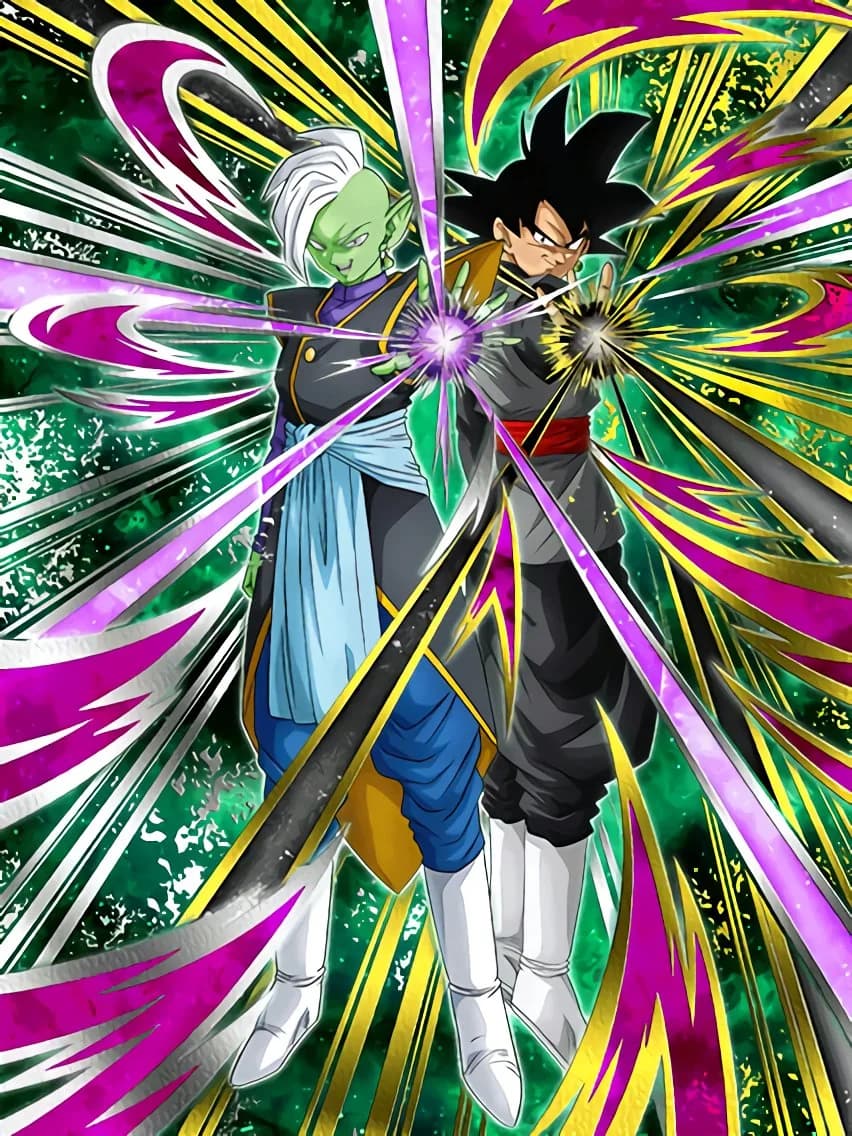 Distorted Justice Goku Black & Zamasu