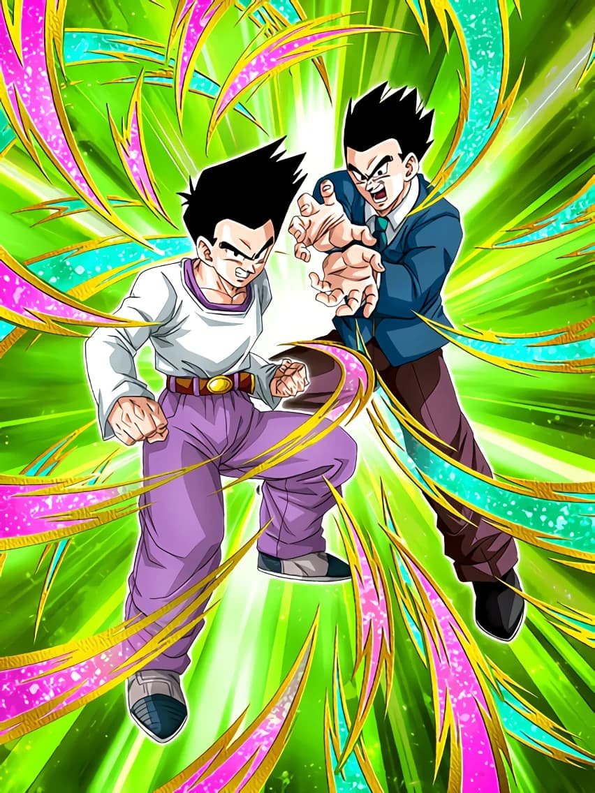 Earth-Protecting Fraternal Power Gohan (GT) & Goten (GT)