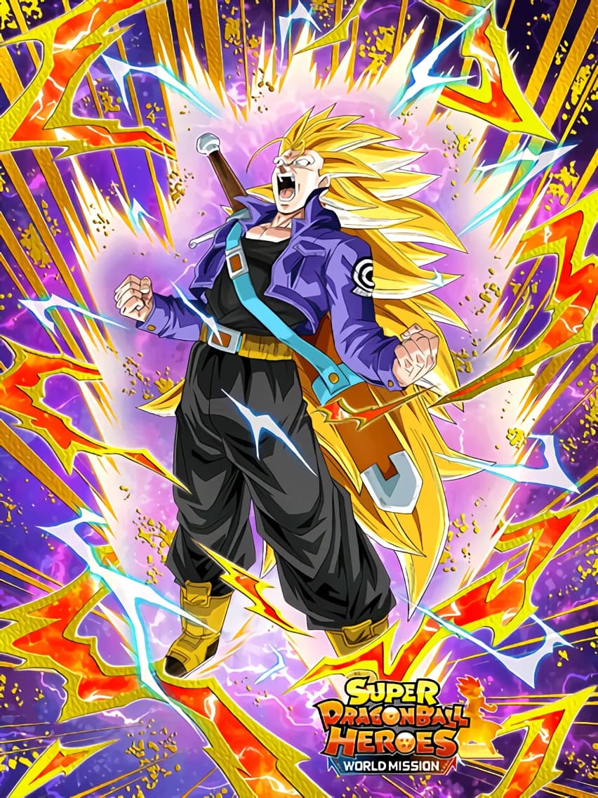 Evolved Battle Form Super Saiyan 3 Trunks (Teen)