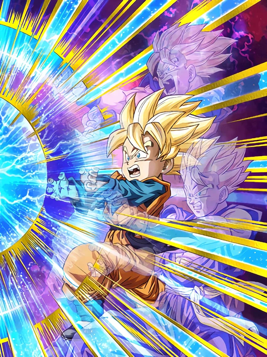 Furious Kamehameha Super Saiyan Goten (Kid)