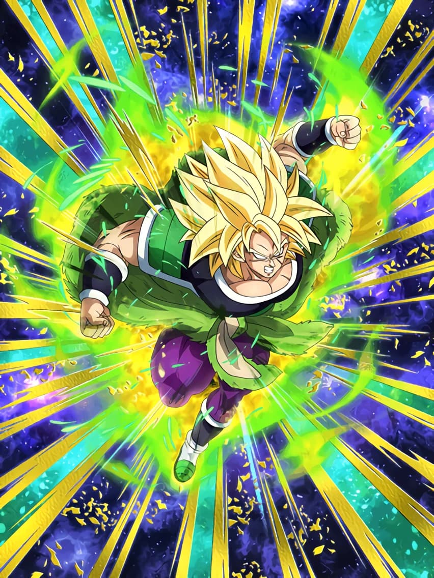 Fury and Battle Instinct Super Saiyan Broly