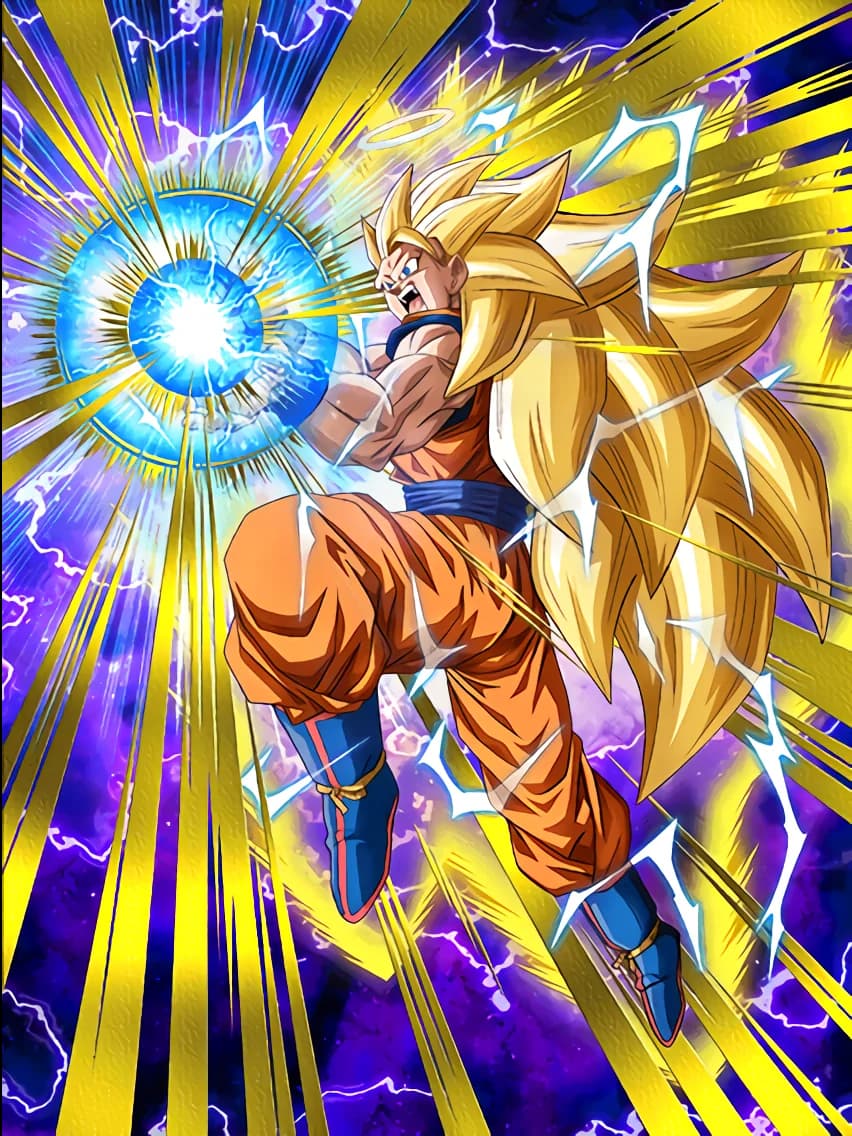 Heading for a Showdown Super Saiyan 3 Goku (Angel)